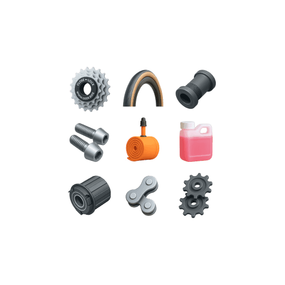 Add bike components to track wear